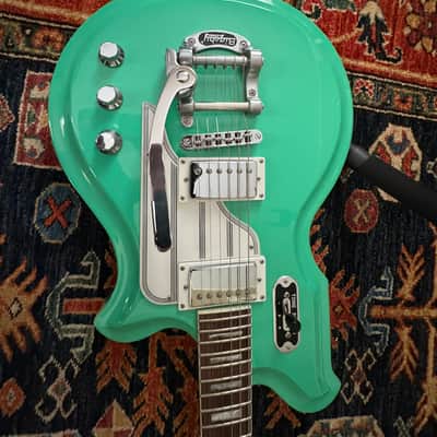 Eastwood Airline Map DLX Mid-2000s - Seafoam Green image 10