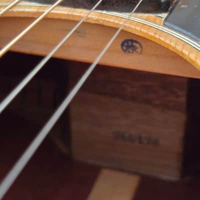 Vintage 1968/1969 Yamaha FG-180 Dreadnought Acoustic Guitar (Red Label / Nippon Gakki) image 16