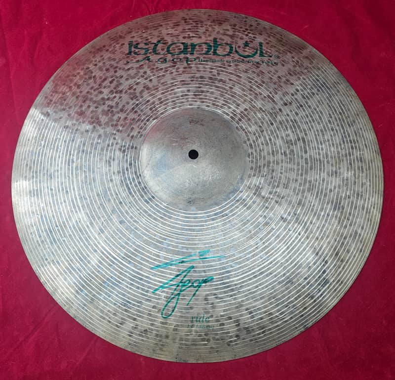 Istanbul Agop Series 19" Signature Ride 2010s - Natural image 1