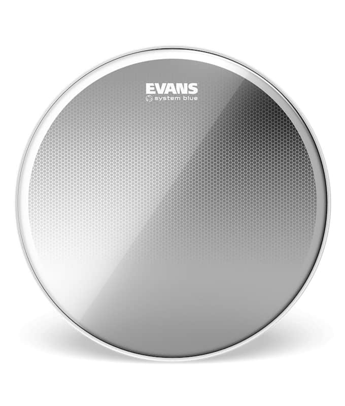 Pre Owned Evans System Blue SST Marching Tenor Drum Head - 14 Inch | Used image 1