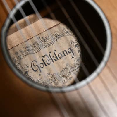 Video Sample - Antique German Romantic Guitar – Player-ready, 1930s, All Solid-Wood, Great Condition and Sound image 7