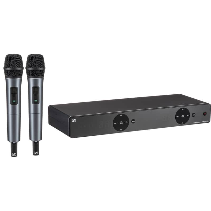 Sennheiser XSW 1-835 Dual Wireless Handheld Microphone System image 1