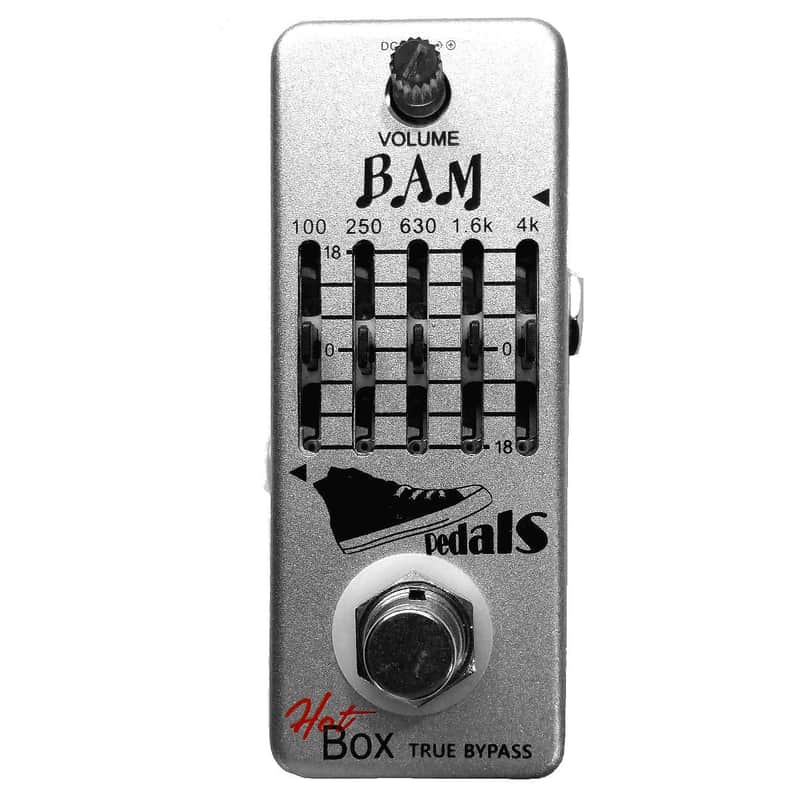 Hot Box Pedals Bam 5-band Guitar Graphic Equalizer Attitude Series Pedal True Bypass image 1