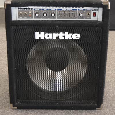 Hartke Hartke – A100 Bass Combo Amplifier 100w – Used - Black | Reverb