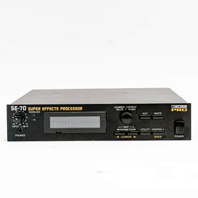 Boss SE-70 Super Effects Processor Rack Multi-Effects w/ Power Supply image 2