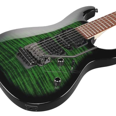 Ibanez KIKOSP3-TEB Kiko Loureiro Signature Electric Guitar 6-String - Transparent Emerald Burst image 6