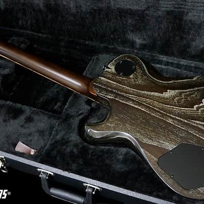 Knaggs Guitars Kenai Swamp Ash in Dark Side Drift with Pale Moon Ebony Fretboard & Navajo Sun Inlays image 4