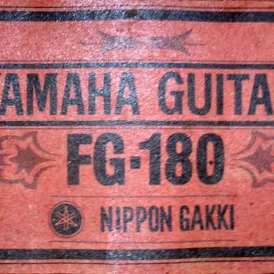 1971 Yamaha FG180 Red Label (New Frets Installed)+Yamaha Original Rocket Case image 23