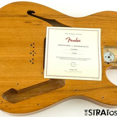 Fender AV II American Vintage 1972 Tele Thinline Semi-Hollow Ash BODY Natural image 2