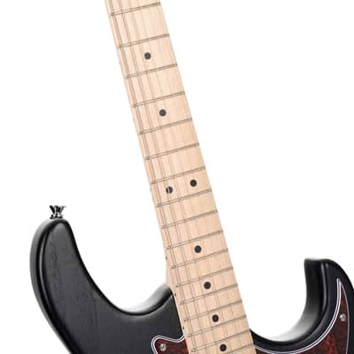 Cort G100 HH G Series Double Cutaway Electric Guitar - Open Pore Black (G100HHOPB-U) image 12