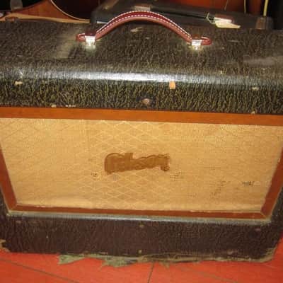 ~1948 Gibson GA-30 Combo Amp Two Tone Brown image 1