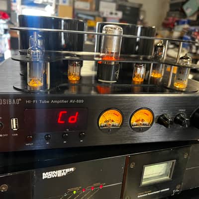 AOSIBAO Hi-Fi Tube Amplifier AV-889 good working great cosmetic condition image 4