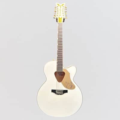 Gretsch G5022CWFE-12 Rancher Falcon Acoustic Electric Guitar - White image 9