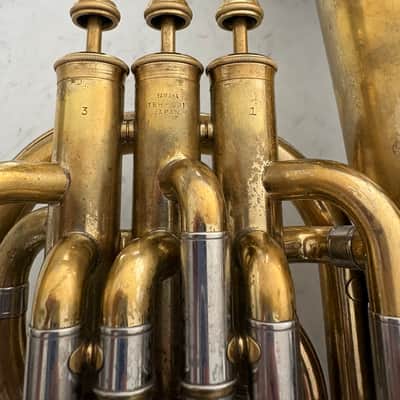 Yamaha YBH-301M Marching Baritone Horn 2010s - Lacquered Brass image 7