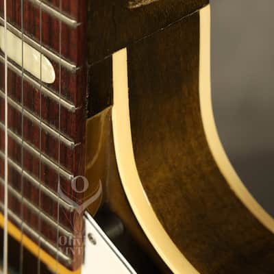 all original 1965 Epiphone E452T Sorrento ROYAL OLIVE image 9