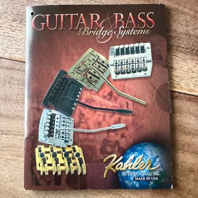 N.O.S Original 80’s Kahler 7300 Tremolo Bridge System + String Lock image 6
