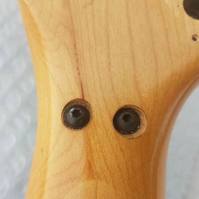 Late 80's CHANDLER by ESP POINTY HEADSTOCK NECK - WIDE PROFILE image 7