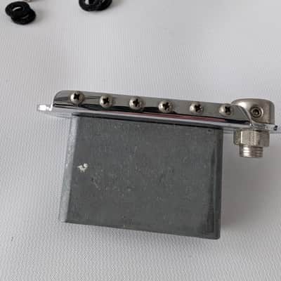 1980s G&L Dual Fulcrum Bridge - Chrome image 4