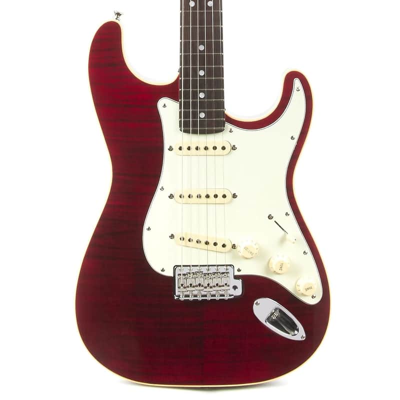 Fender Limited Edition Aerodyne Classic Stratocaster with Flame Maple Top image 3