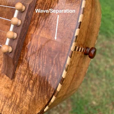 Tony Graziano Koa Pineapple Tenor Ukulele image 15