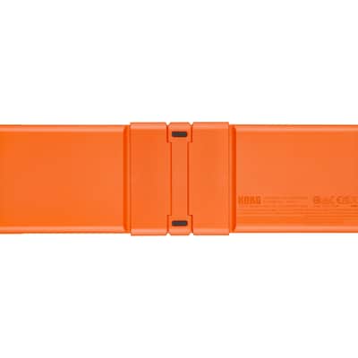 Korg nanoKEY Fold Foldable MIDI Keyboard (Lava Orange) image 4