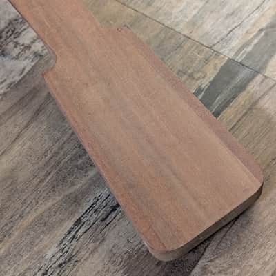 Unbranded Solid Mahogany Bass Guitar Body Neck Blank Project Unfinished image 7
