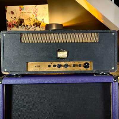 Marshall JMP 50 Modified - 1987 50-Watt Guitar Amp Head 1974 - MV Mod image 3