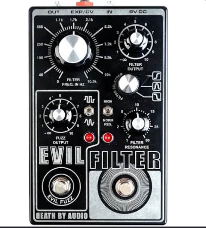 Death By Audio Evil Filter 2010s - Grey image 1