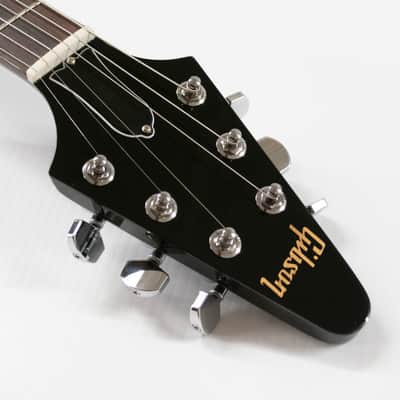 Gibson 80s Flying V Solidbody Electric Guitar - Ebony image 8