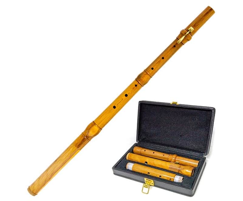 Irish Flute-Cocuswood 5-Part&Key w/Case image 1