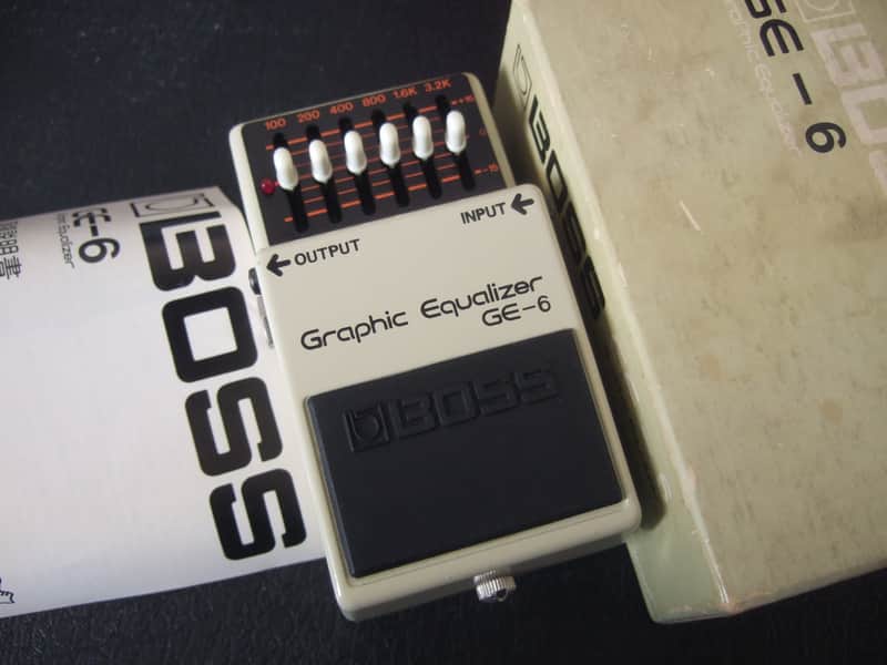 Boss GE-6 Graphic Equalizer | Reverb