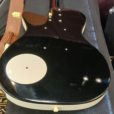 Danelectro '56 U2 reissue single cut 1990's - Gloss black image 6