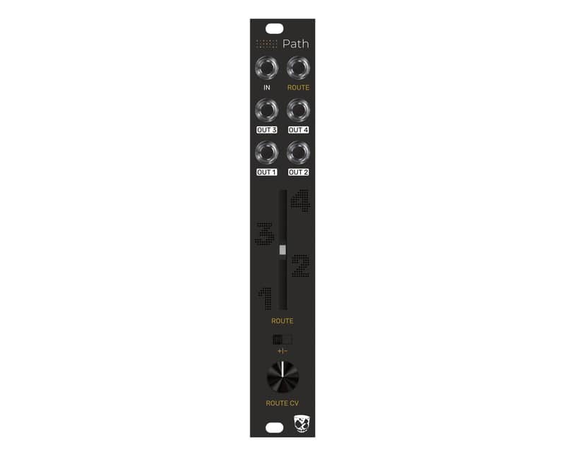 DivKid/Vostok Instruments Path Four-Channel Interpolating Analog Morphing Router for Audio & CV image 1