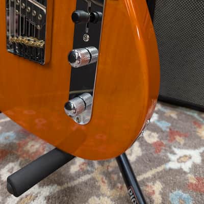G&L Tribute Series ASAT Classic Bluesboy Semi-Hollow with Maple Fretboard 2026 - Clear Orange image 12