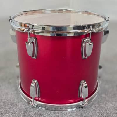 Used Ludwig Classic Maple Rack Tom 13x11 Diablo Red - Very Good image 2