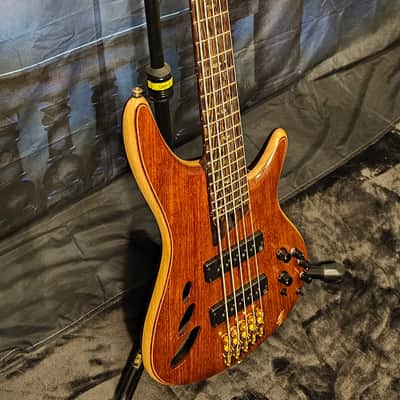 Ibanez SR 30th Anniversary Premium 5 String 2017 (Only 15 Made) - Natural Low Gloss image 5