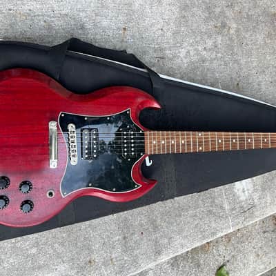 Gibson SG Faded T with Rosewood Fretboard 2017 - Gloss Worn Cherry image 4