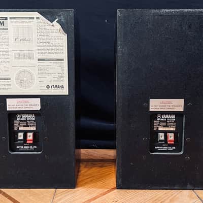 Yamaha NS-10M (Pair) 1980s - Black image 2