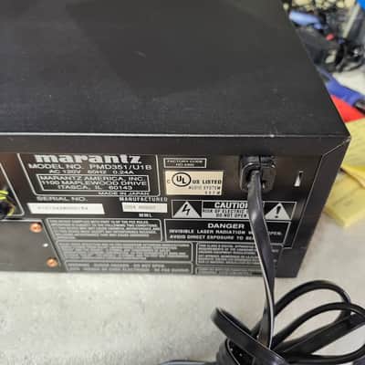 Very Clean Rebuilt Marantz Model: PMD351 Combo Cassette Deck & CD Player image 13