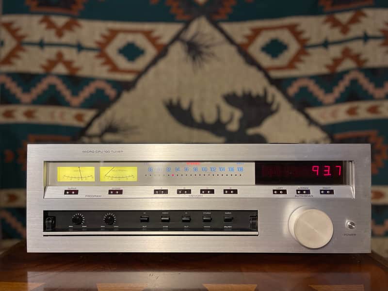 Fully Restored Draco (Sherwood) CPU 100 Audiophile Stereo FM Tuner "Worlds First Computer Controlled Tuner" image 1