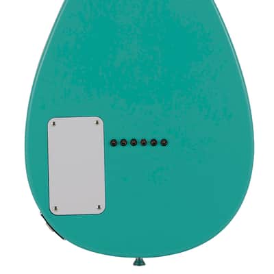 VOX Mark III Mini Guitar 2022 Aqua Green image 2