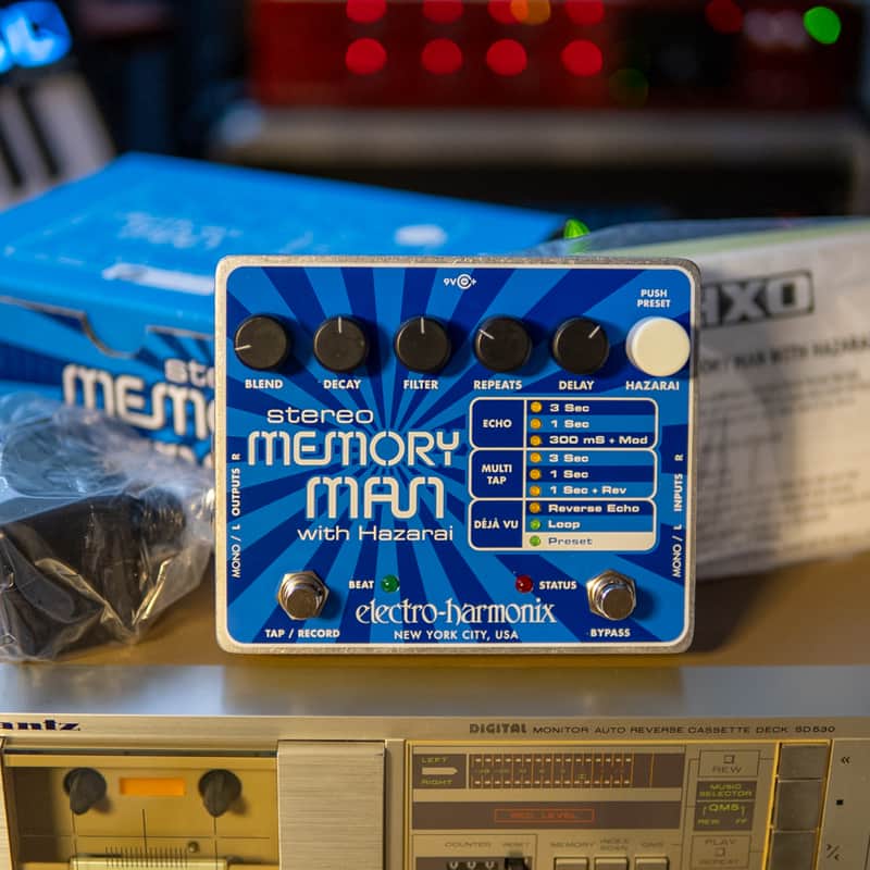 Electro-Harmonix Stereo Memory Man With Hazarai Digital Delay / Looper *MINT* image 1