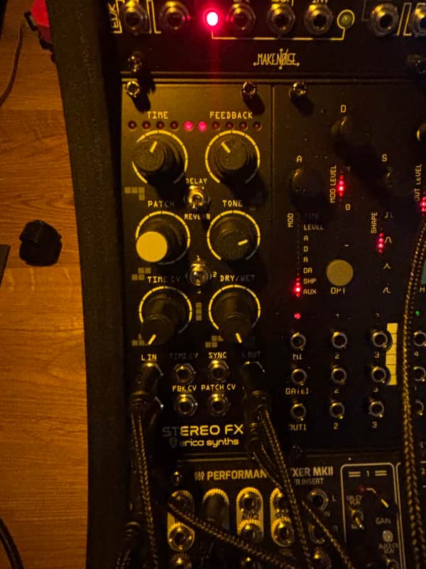 Erica Synths Drum Stereo FX Module 2024 - Present - Black image 1
