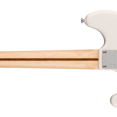 Fender Squier Sonic Bronco Bass, Maple Neck, White Pickguard, Arctic White image 2
