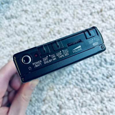 [RARE] PANASONIC RQ-P505 Walkman Cassette Player ! Awesome Gun Black ! image 6