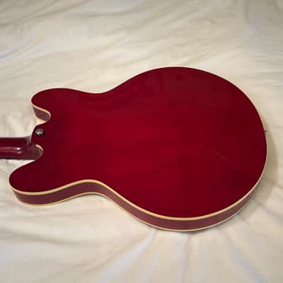 Vintage 1998 Epiphone Dot (Gibson 335) - Made in Korea (MIK) - Cherry - Free Pro Setup image 11