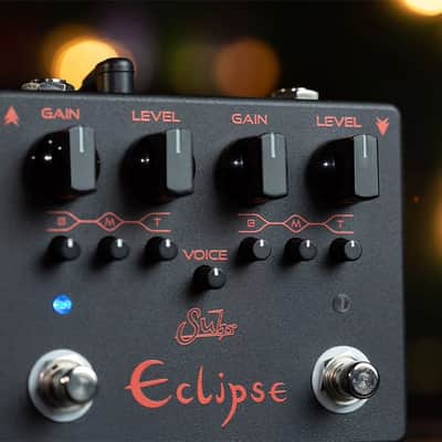 Suhr Eclipse Dual Channel Distortion pedal black edition image 1