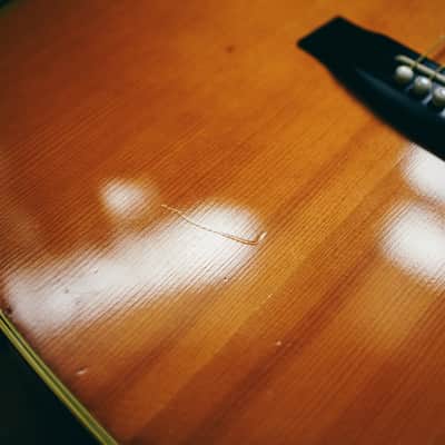 1970s Yamaha FG-201B – Made in Japan | Low Action | Ebony Fingerboard & Bridge | Good Condition image 8