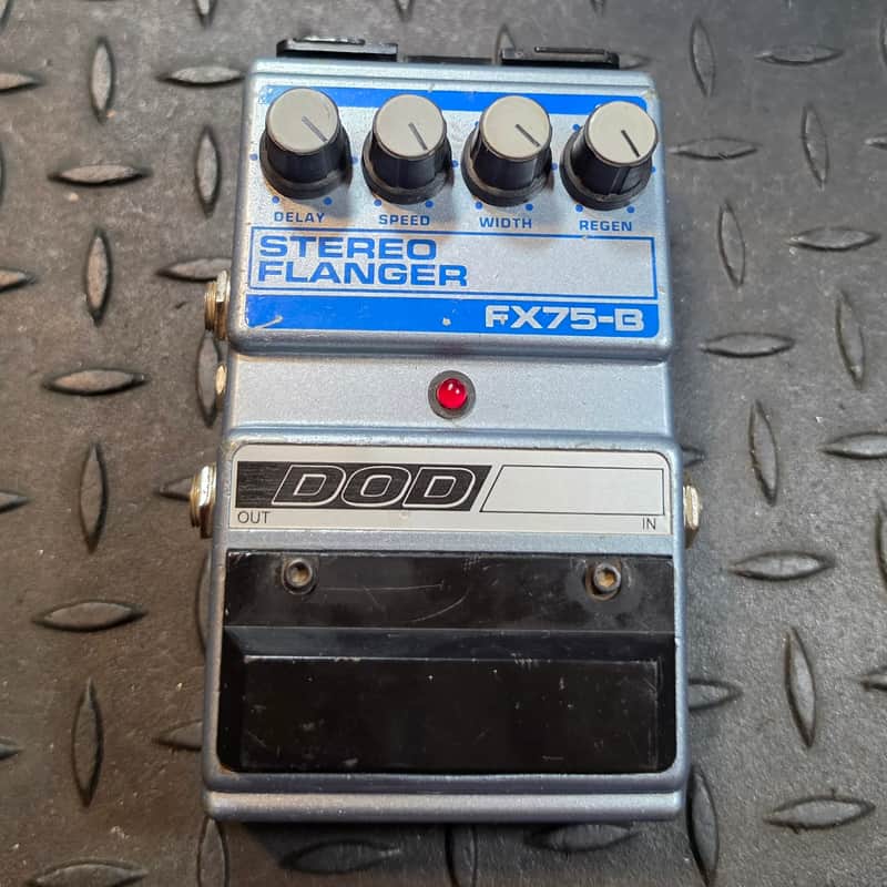 DOD FX75B Stereo Flanger 1980's FX75-B with Battery Door image 1