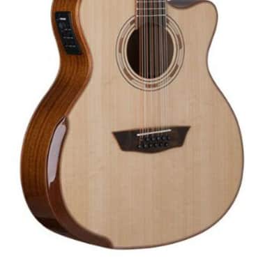 Washburn G15SCE-12 Comfort Deluxe Series Grand Auditorium (12 String) Acoustic Electric Guitar. Item ID: WCG15SCE12-O-U image 2